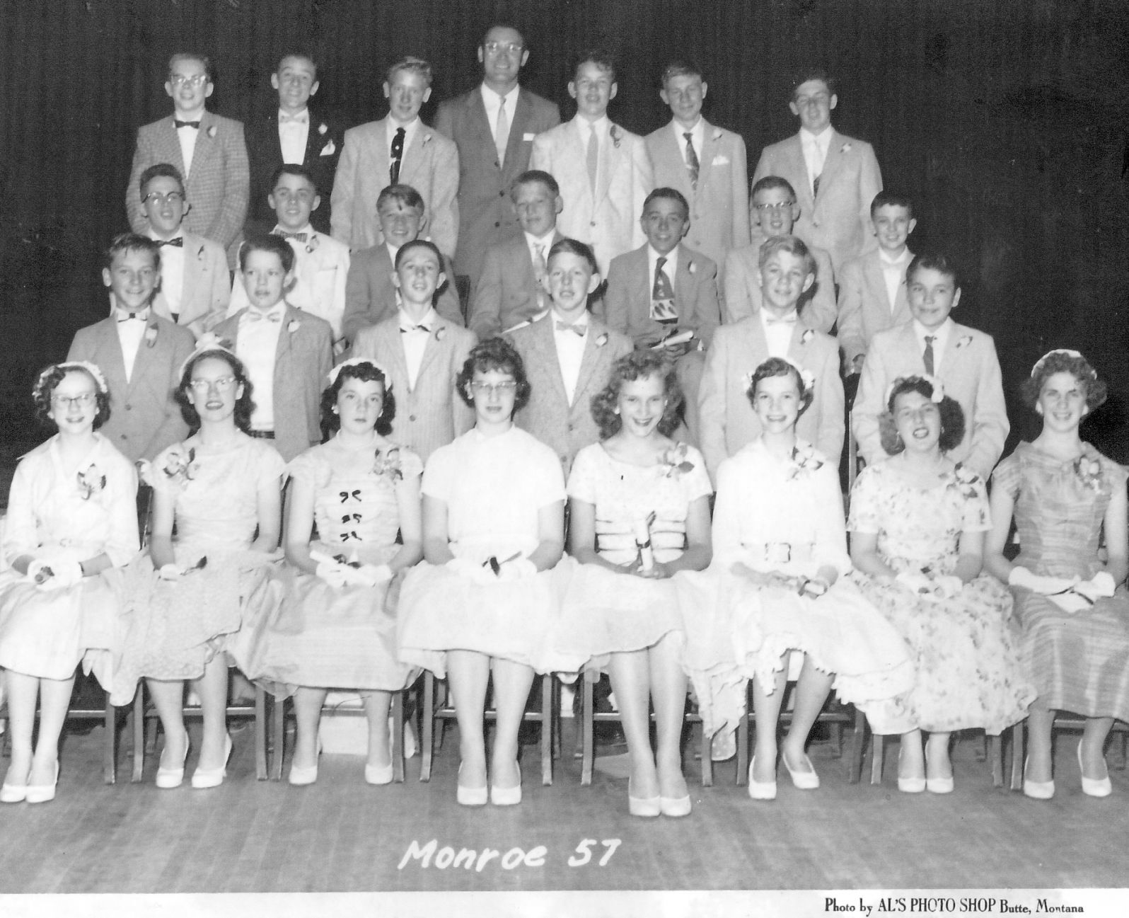 Monroe School, class of 1957